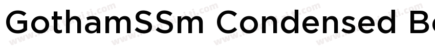GothamSSm Condensed Book字体转换